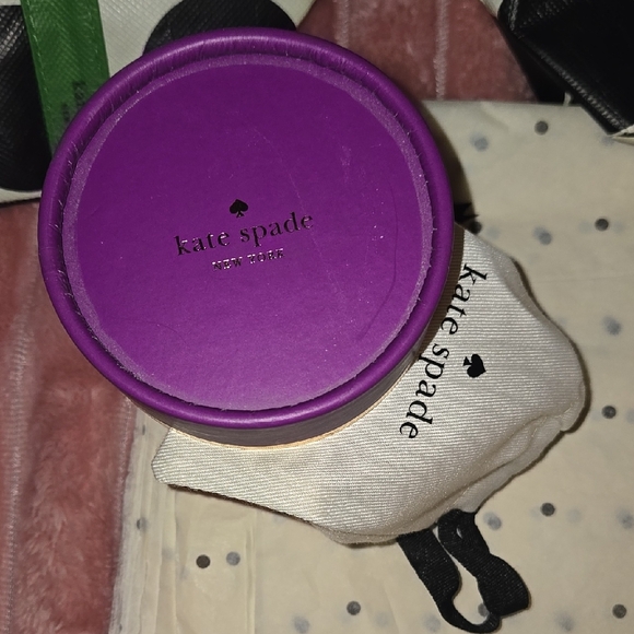 Kate Spade Green and Black Polka Dot Bags, etc. - Picture 2 of 15